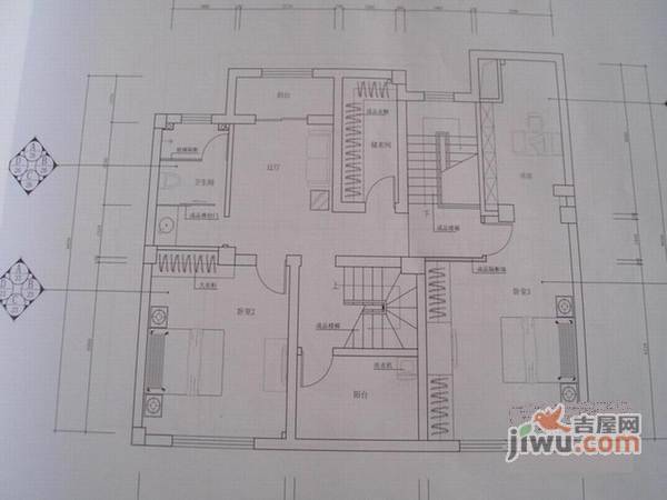 独墅苑4室2厅2卫240㎡户型图