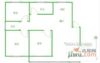 月浜一村3室2厅2卫115㎡户型图