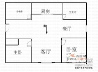 水香一村3室2厅2卫130㎡户型图