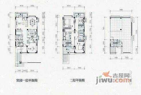 嘉业阳光城5室3厅3卫300㎡户型图