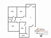 嘉业阳光城3室2厅2卫137㎡户型图