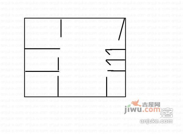 象牙新村1室1厅1卫户型图