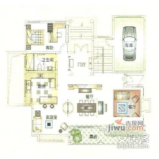 寒舍5室3厅5卫323㎡户型图