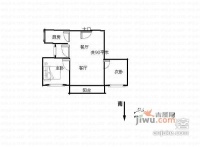 时代花园2室2厅1卫111㎡户型图