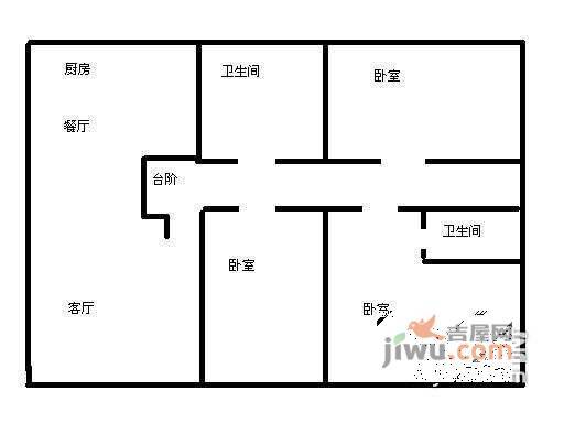 时代花园4室2厅2卫200㎡户型图