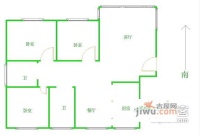 嘉宝花园一期3室2厅2卫160㎡户型图