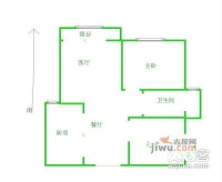 碧波二村3室2厅1卫93㎡户型图