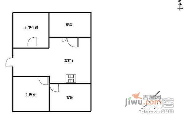 马浜花园3室2厅2卫123㎡户型图