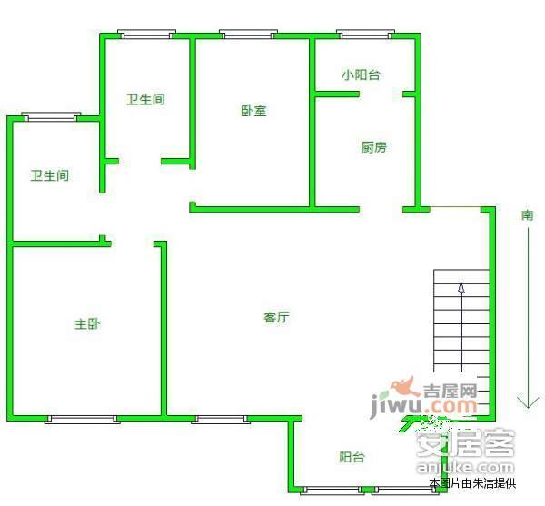 晨曦馨苑3室2厅3卫162㎡户型图