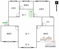 御苑家园5室3厅2卫227㎡户型图