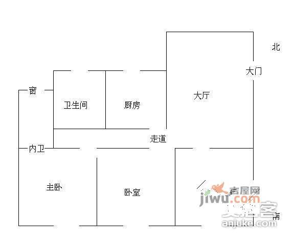 高尔夫花园3室2厅2卫146㎡户型图