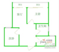 山水映象4室2厅2卫136㎡户型图