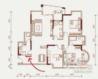 格林花园5室3厅3卫207㎡户型图