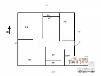 新升新苑珠江苑3室2厅2卫118㎡户型图