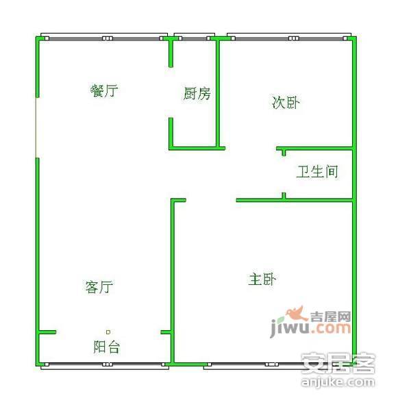 嘉和丽园3室2厅2卫127㎡户型图