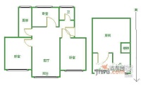 苏香名园5室3厅2卫197㎡户型图