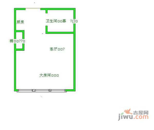 嘉业阳光假日1室1厅1卫125㎡户型图