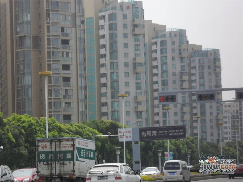 枫情水岸实景图图片