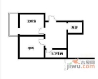 上城2室2厅1卫97㎡户型图