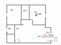 新加花园2室2厅2卫90㎡户型图