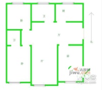 新加花园5室3厅2卫180㎡户型图