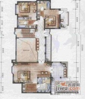 怡和花园5室2厅2卫330㎡户型图