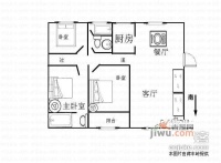 振业小区3室2厅2卫105㎡户型图