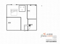 白沙晶城1室0厅1卫35㎡户型图