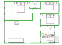 新世纪家园3室2厅2卫130㎡户型图