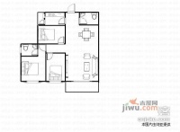 高鑫麓城2室2厅1卫88㎡户型图