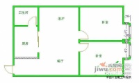 天和华城2室1厅1卫户型图