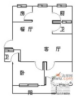 中南汽车世界小区3室2厅2卫119㎡户型图