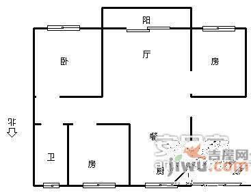 宝亿御景园3室2厅2卫139㎡户型图