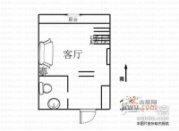 忆江南家园1室1厅1卫户型图