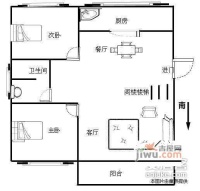 忆江南家园3室2厅2卫135㎡户型图