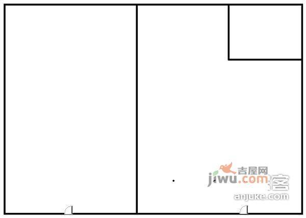 元华旺座1室1厅1卫760㎡户型图