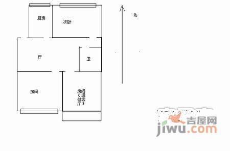 长乐南苑3室1厅1卫户型图