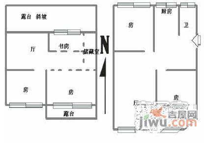 金成嘉南公寓4室2厅2卫140㎡户型图