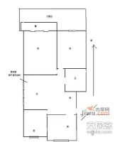 金都清宸公寓3室2厅1卫120㎡户型图