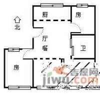 滨康小区2室2厅1卫户型图