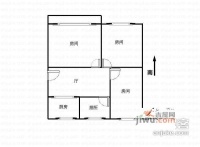 南山路200号小区3室1厅1卫73㎡户型图