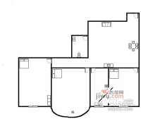 中山苑3室1厅1卫户型图