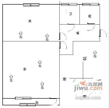 南都别墅6室3厅3卫180㎡户型图