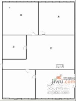 田家桥小区3室1厅1卫户型图