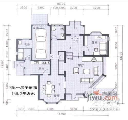 绿城七里香溪6室3厅4卫380㎡户型图