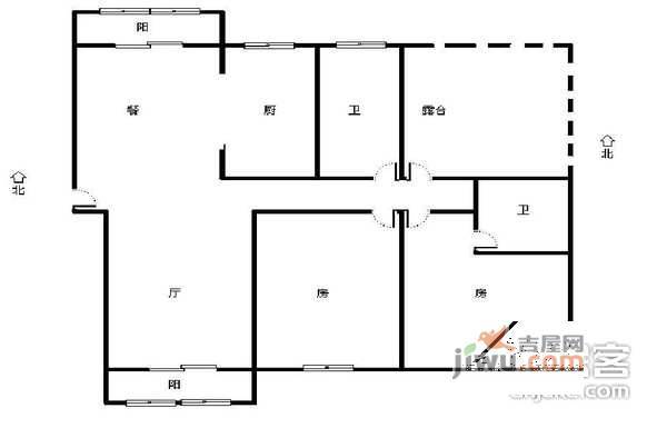 绿城七里香溪6室3厅3卫户型图