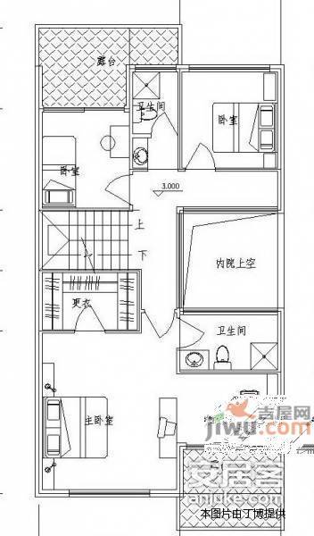 清源上林湖4室3厅3卫270㎡户型图