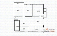 五月香山4室2厅2卫160㎡户型图
