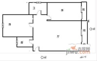 新绿园2室1厅1卫89㎡户型图