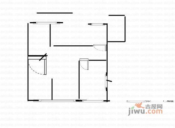 星洲花园万黛兰居3室1厅1卫95㎡户型图